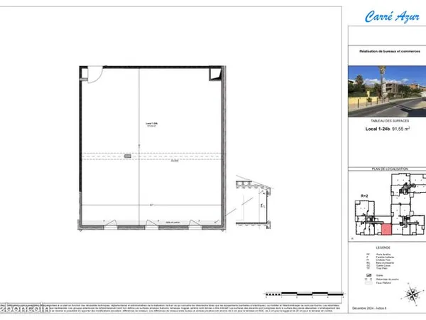 Bureau 92 m² 