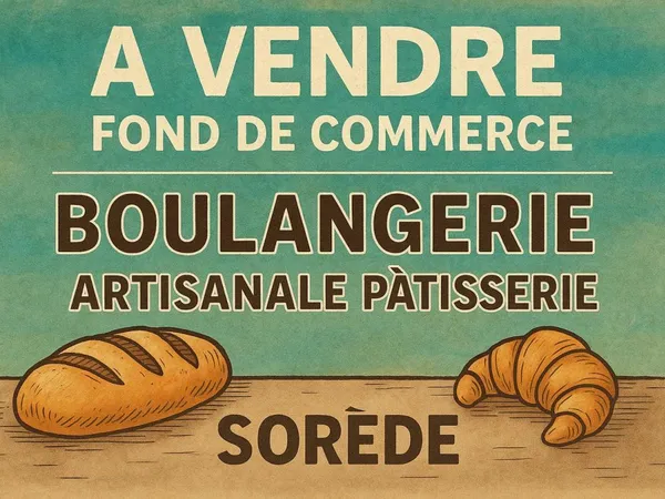 FOND DE COMMERCE - BOULANGERIE PATISSERIE 