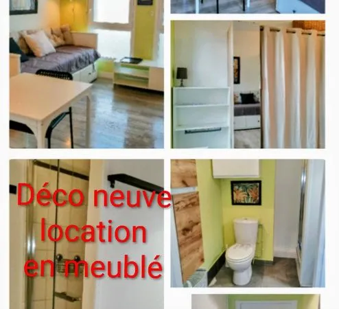 Studio meublé 31 M2 belle résidence,au pied du métro 