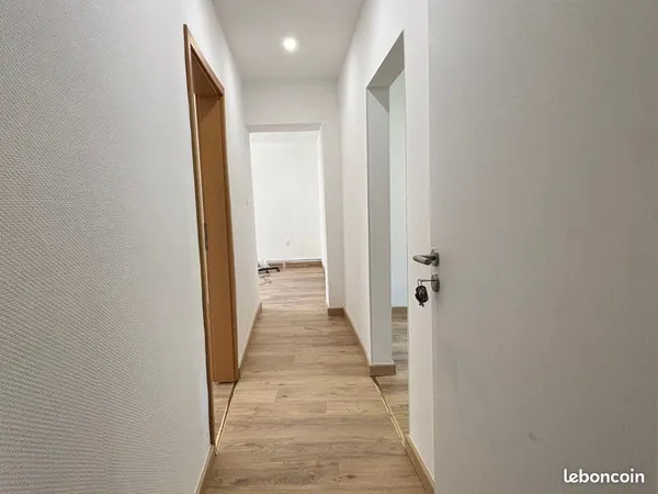 Appartement entièrement rénové avec cave et jardin 