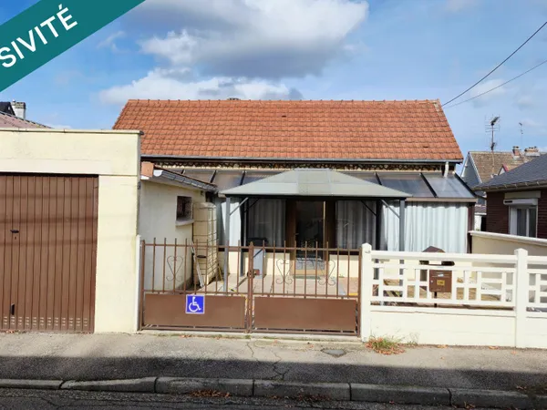 Maison individuelle de plain-pied, idéale personne seule, agée ou couple 