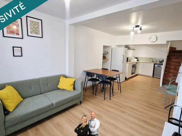 Maison entièrement rénovée au centre ville 