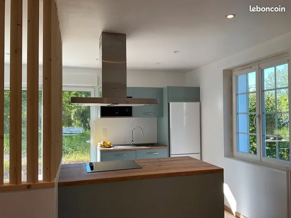 Maison rénovée et meublée avec jardin 