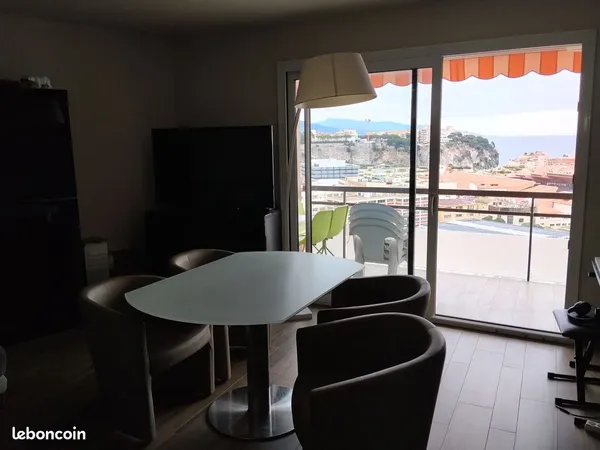 Vente Appartement T3 Cap d'Ail vue mer 