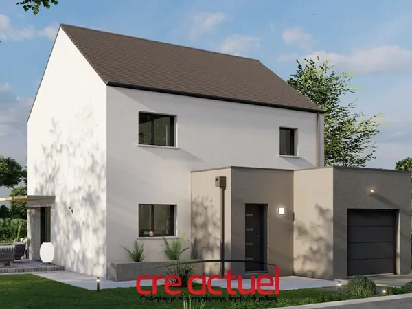 Terrain + maison 110 m² 
