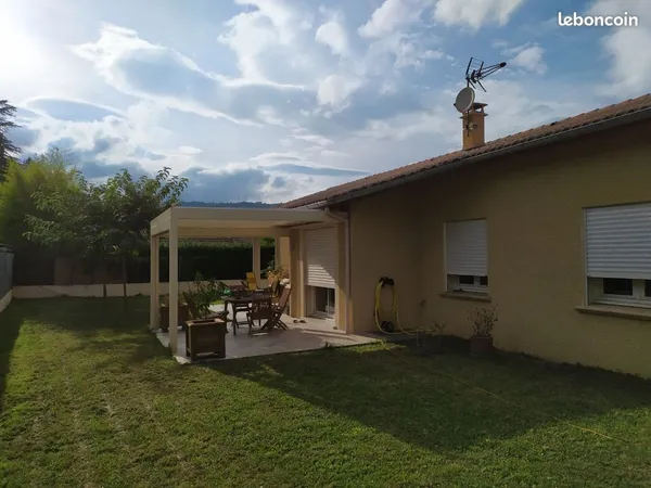 Maison plain pied Tournon Nord 