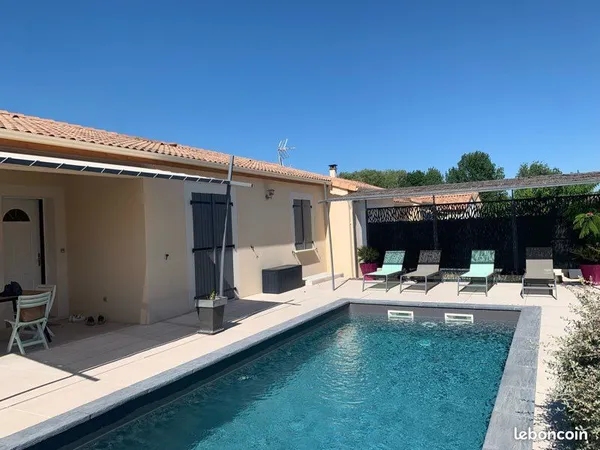 Maison 90 m2 avec piscine 