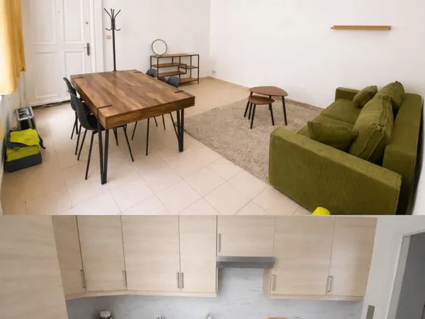 Charmant T2 entièrement meublé avec grande cour privative - Rue Capron, en plein centre-ville de 