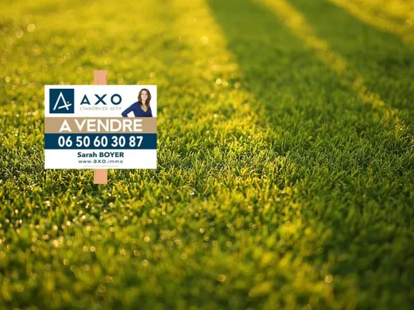 Terrain constructible 500 m² 