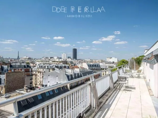 Bien familial 7 pièces 190 m² terrasse & vue Tour Eiffel 