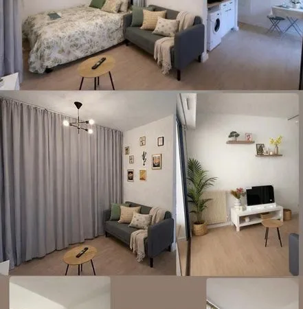Studio avec coin nuit de 37 m² au calme - Parking privé, ascenseur - Ajaccio 