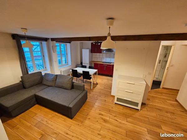 Chambre avec SDB privative_F3 en colocation_Hypercentre-Gare 