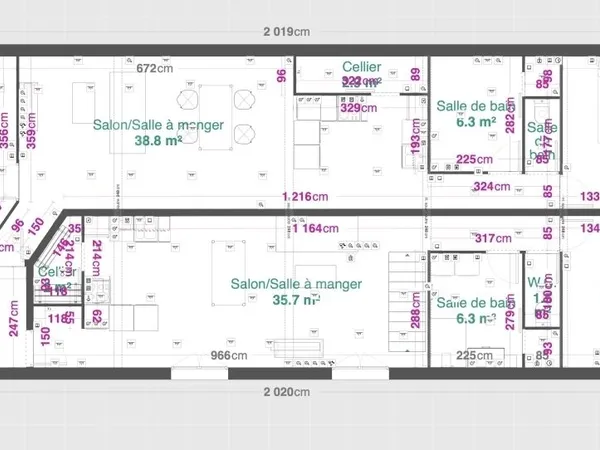 Appartements T2,bis & T3 bientôt dispo 
