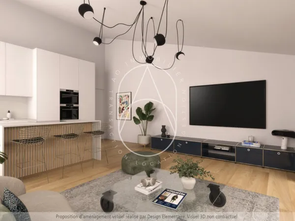 Appartement 2 pièces 40 m² 