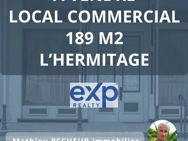 Local commercial 189 m² 