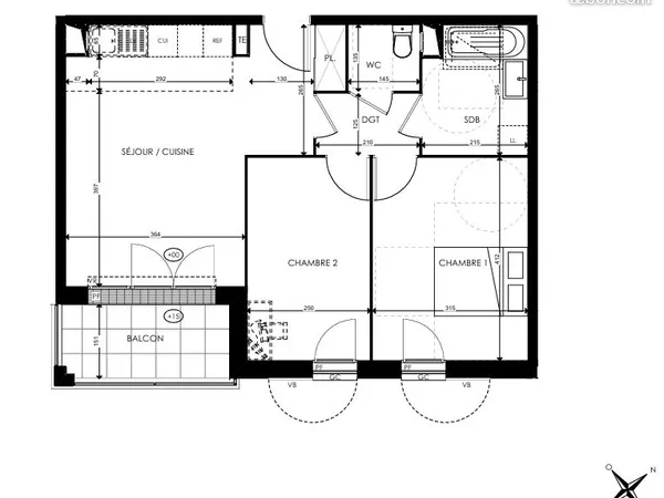 Appartement neuf 3 pièces houdan 