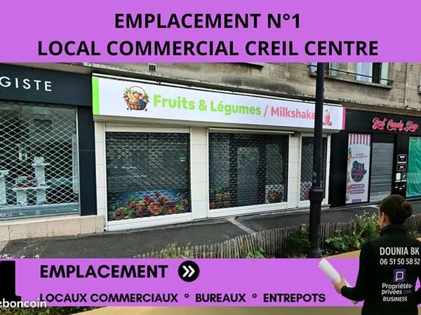 Local commercial 1 pièce 380 m² 