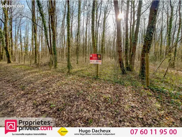 Terrain 6 783 m² Thenioux 