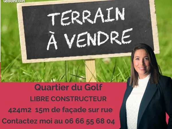 Terrain 424 m² Igny 