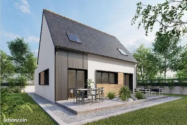 Terrain 303 m² Guidel 