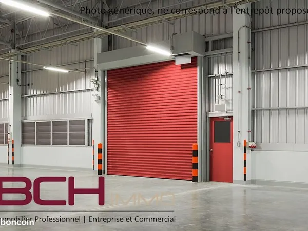 Local industriel 1 600 m² 