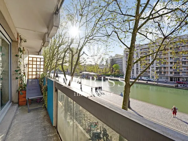 Appartement 79 m² Paris 19ème 