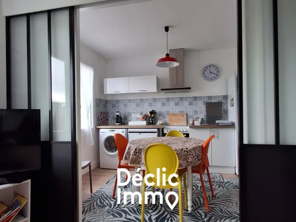 Appartement rénové 3 pièces 38 m² 
