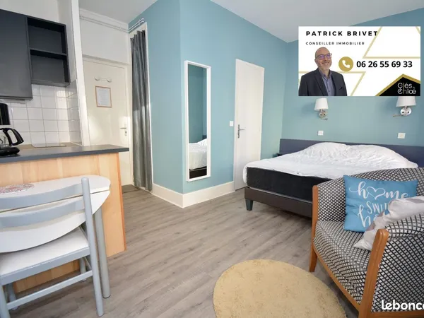 Studio 1 pièce 18 m² 