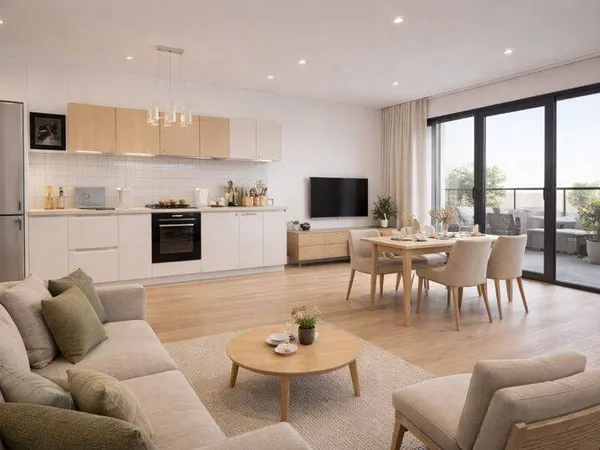 Appartement 2 pièces 48 m² 