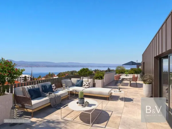 Appartement d'exception de 118 m² avec vue mer 