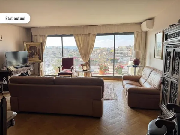 Appartement de 3 pièces principales 