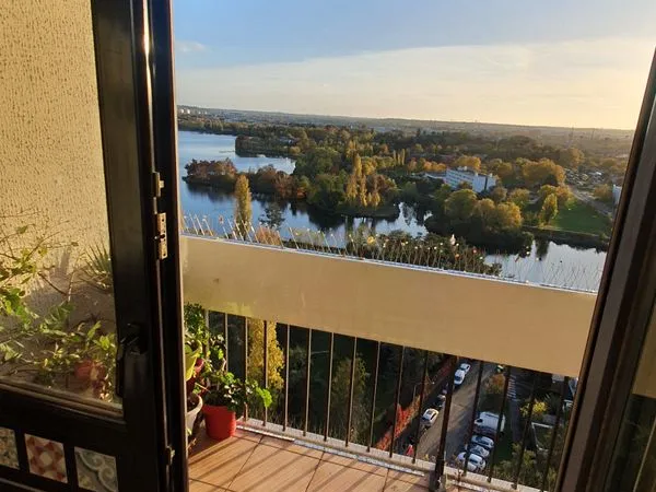 Vends appartement 87m2, Vue panoramique sur le Lac de Créteil 