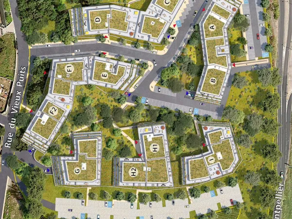 Beau T2, centre village dans résidence de standing. Livraison immédiate ! 