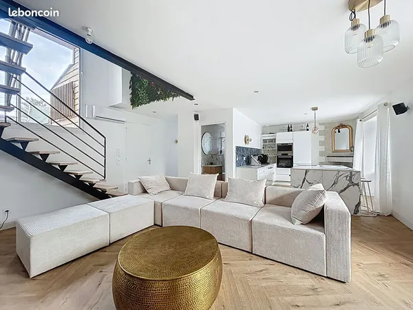 Duplex 3 pièces 66 m² 