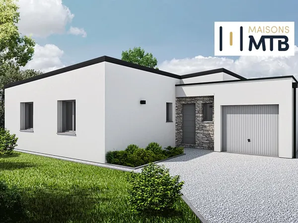 Terrain + maison 100 m² 