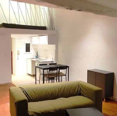 Studio type loft meublé - Centre historique d'Aix-en-Provence 