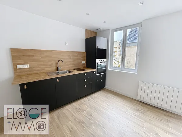 Appartement 2 pièces de 35m² entièrement rénové - Rouen droite - Secteur Place Cauchoise 