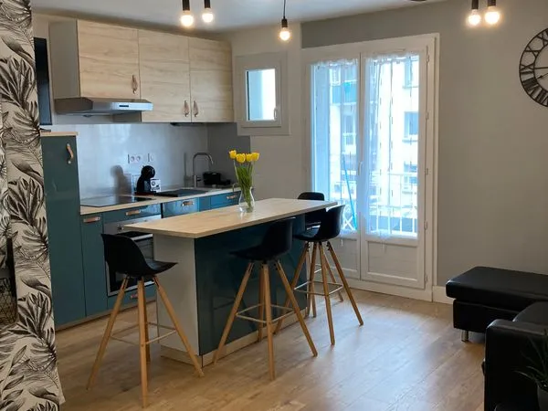 Location de 1 chambre de 12m² en meublées dans appartement de 65m² au 93 rue Abbé Grégoire 
