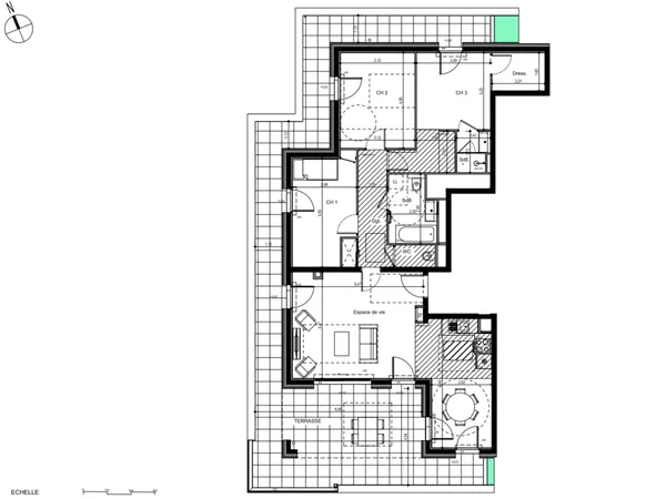 Appartement T4 de 95 m2 