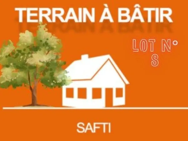 Terrain à bâtir viabilisé dans un lotissement 