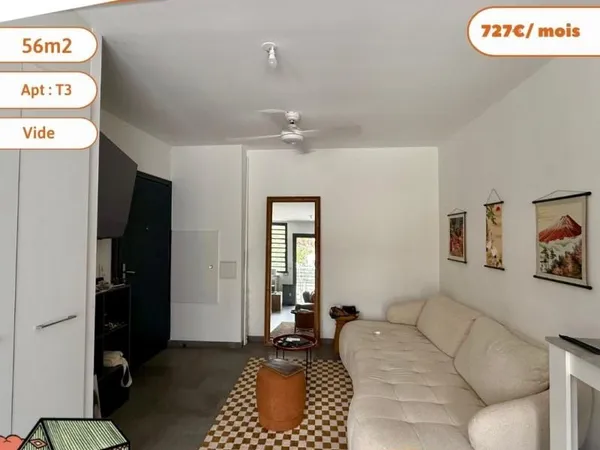 Appartement 3 pièces 47 m² 