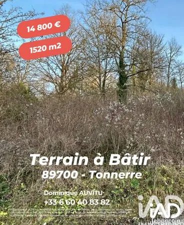 Terrain 1520 m² 