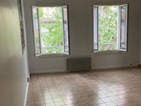 Duplex très lumineux dans rue historique d'Avignon 
