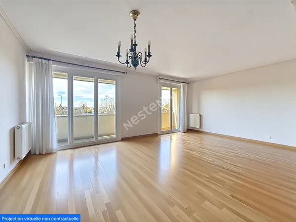 Route de Paris / Blanche de Castille : Appartement 3 chambres, 93 m2 