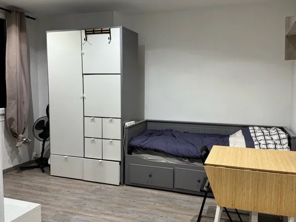 📍 studio 20m² à louer étudiant 9 mois - clichy (92) - meublé 