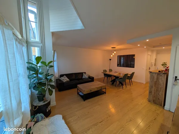 Duplex 4 pièces 73 m² 