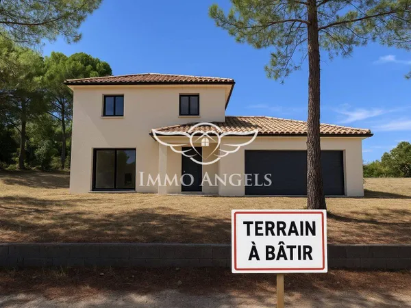 Terrain 900 m² 