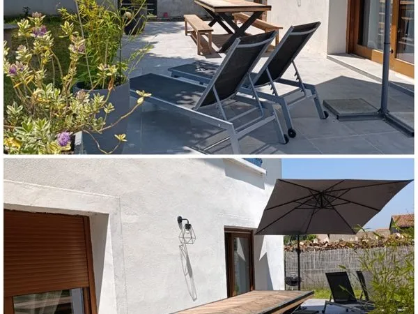 Appartement en rez de jardin 