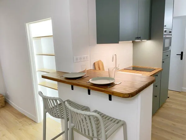 T2 36m² meublé, centre historique Aix, climatisé 