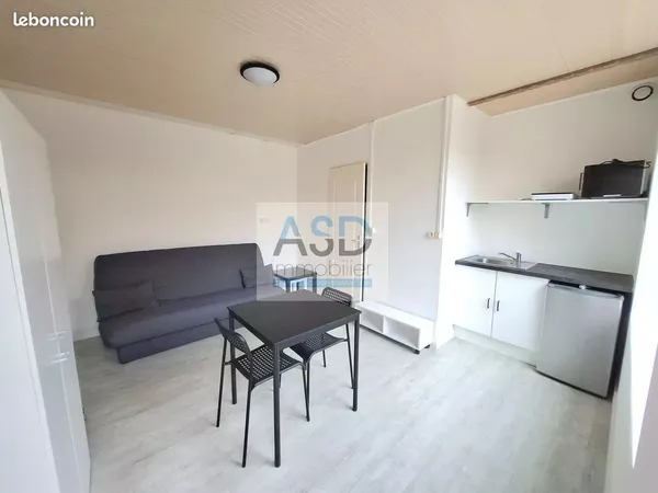 Studio 1 pièce 17 m² 